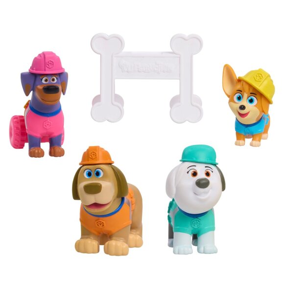 Disney Junior Pupstruction 5-Piece Figure Set, Kids Toys for Ages 3 up Xmas Gift - Picture 3 of 4